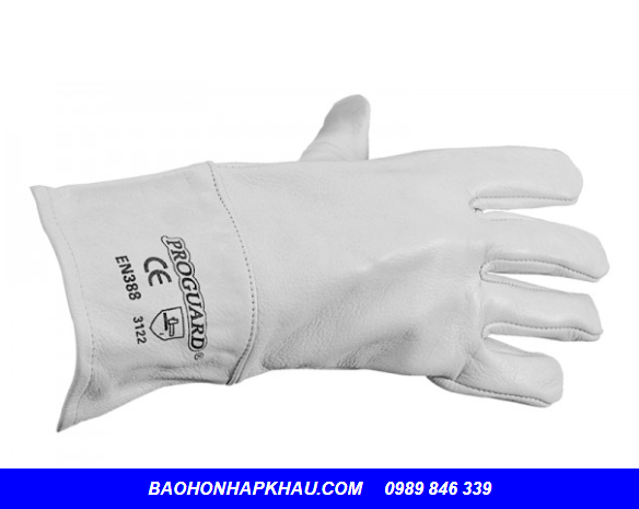 Găng tay da bảo hộ Malaysia PROGUARD PG119YLW chính hãng