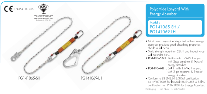 dây giảm sóc 1 móc lớn PG141069-LH