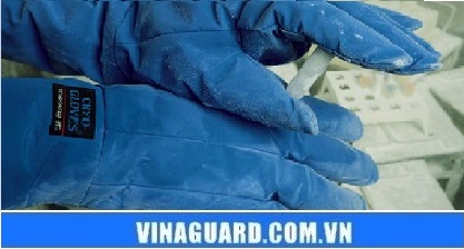 găng tay chống hóa chất nito lỏng