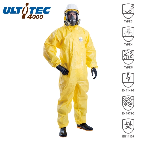 Bộ quần áo chống hóa chất Ultitec 4000