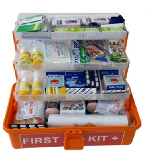 Bộ sơ cứu hộp 4 tầng