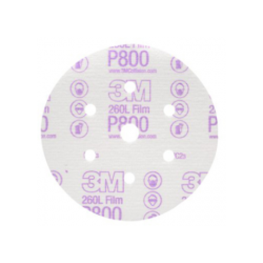 Nhám đĩa film 3M Hookit 260L, độ hạt P800